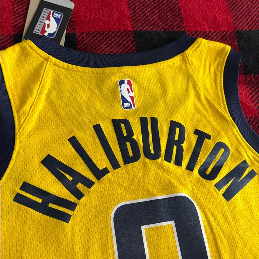 Indiana Pacers #0 Tyrese Haliburton NBA Nike Statement Edition Swingman Jersey